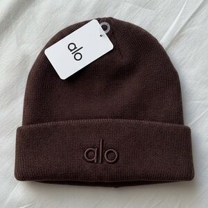 ALO Yoga Brown Beanie